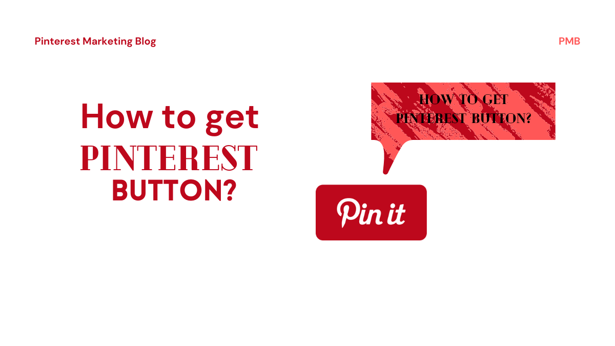 How to get Pinterest Button