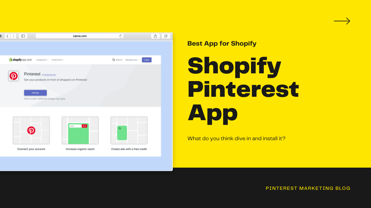Shopify Pinterest App